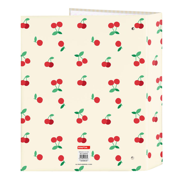Biblioraft Safta Cherry Bej A4 (27 x 33 x 6 cm)