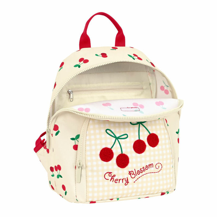Rucsac pentru Copii Safta Cherry Mini Bej (25 x 30 x 13 cm)