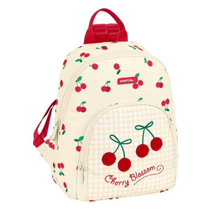 Rucsac pentru Copii Safta Cherry Mini Bej (25 x 30 x 13 cm)