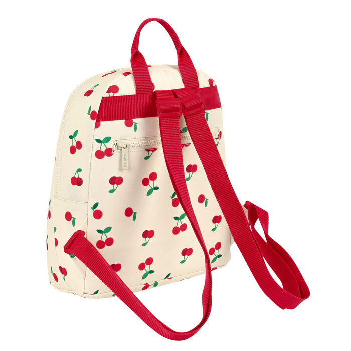 Rucsac pentru Copii Safta Cherry Mini Bej (25 x 30 x 13 cm)