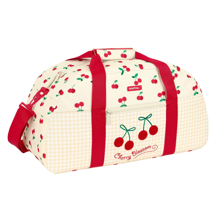 Geantă de Sport Safta Cherry Bej (50 x 26 x 20 cm)