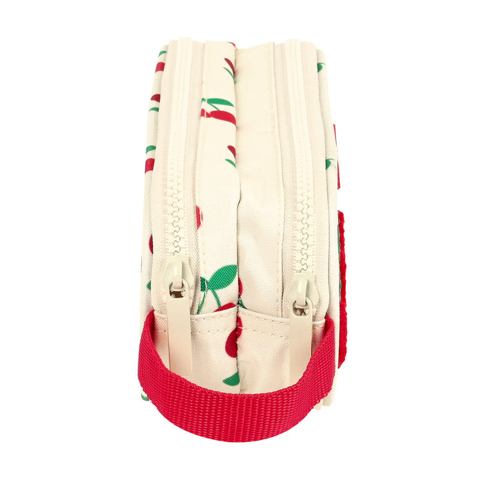 Penar dublu Safta Cherry Bej (21 x 8 x 6 cm)