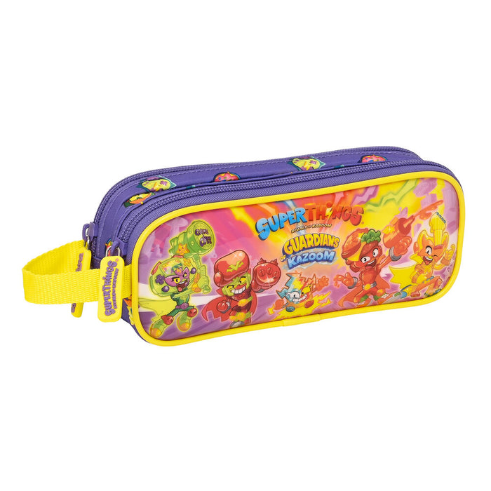 Penar dublu SuperThings Guardians of Kazoom Mov Galben (21 x 8 x 6 cm)
