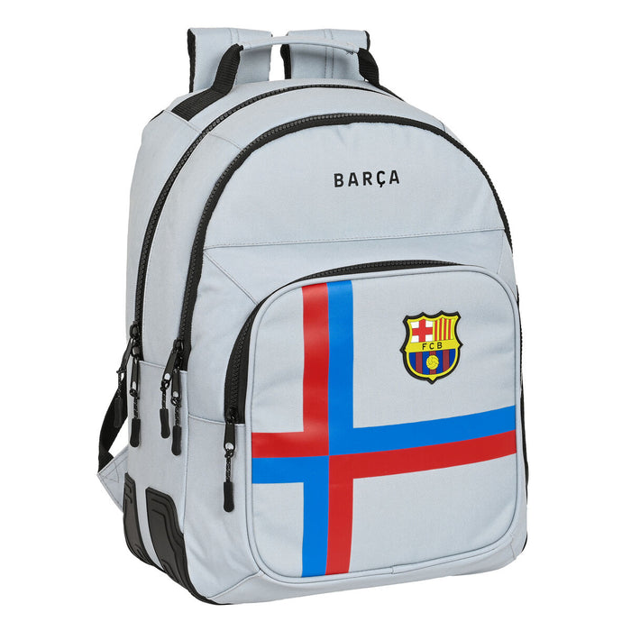 Ghiozdan F.C. Barcelona Gri (32 x 42 x 15 cm)