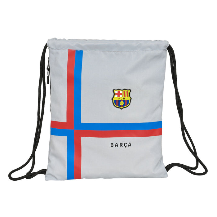 Geantă Rucsac cu Bretele F.C. Barcelona Gri (35 x 40 x 1 cm)