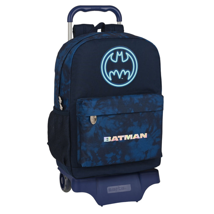 Ghiozdan cu Roți Batman Legendary Bleumarin 30 x 43 x 14 cm