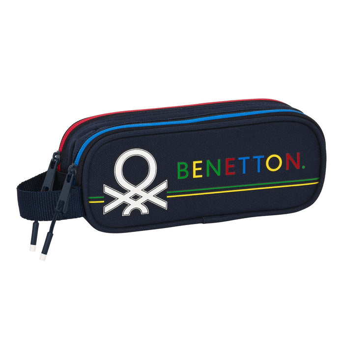 Penar dublu Benetton Sixties Bleumarin (21 x 8 x 6 cm)