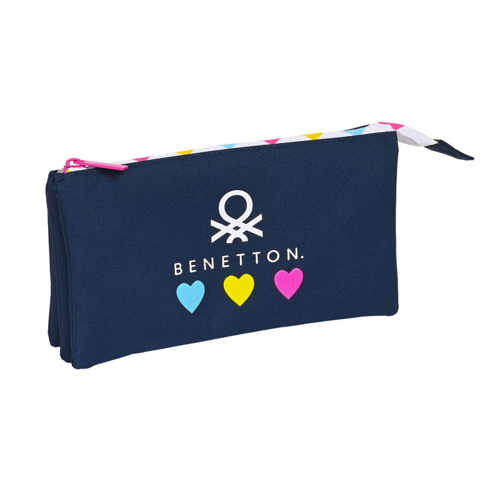 Penar triplu Benetton Love 22 x 3 x 12 cm