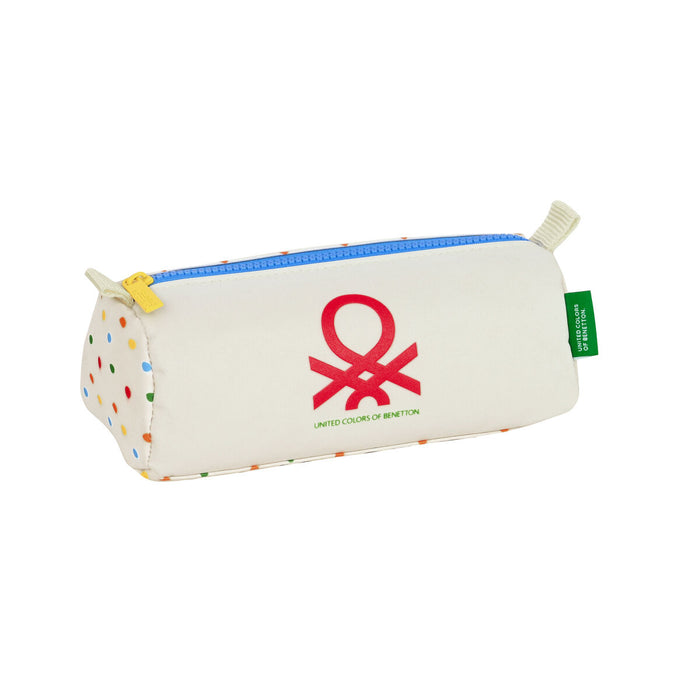 Penar Școlar Benetton Topitos Alb (21 x 8 x 7 cm)