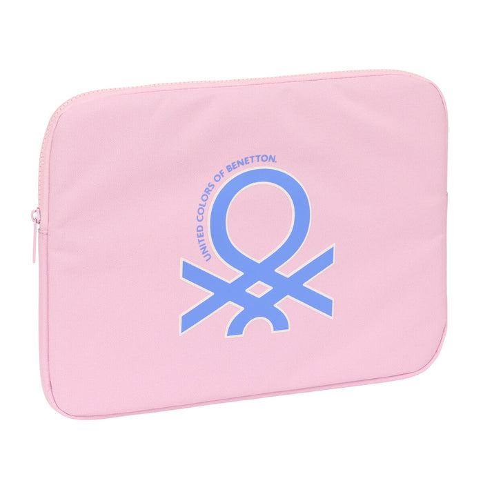 Husă pentru Laptop Benetton Pink Roz (34 x 25 x 2 cm)