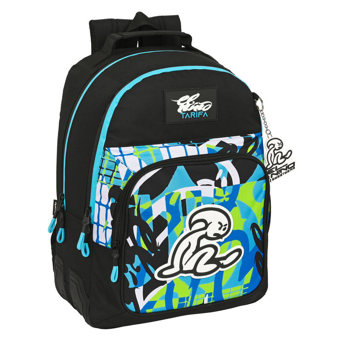 Ghiozdan El Niño Green bali Negru (32 x 42 x 15 cm)