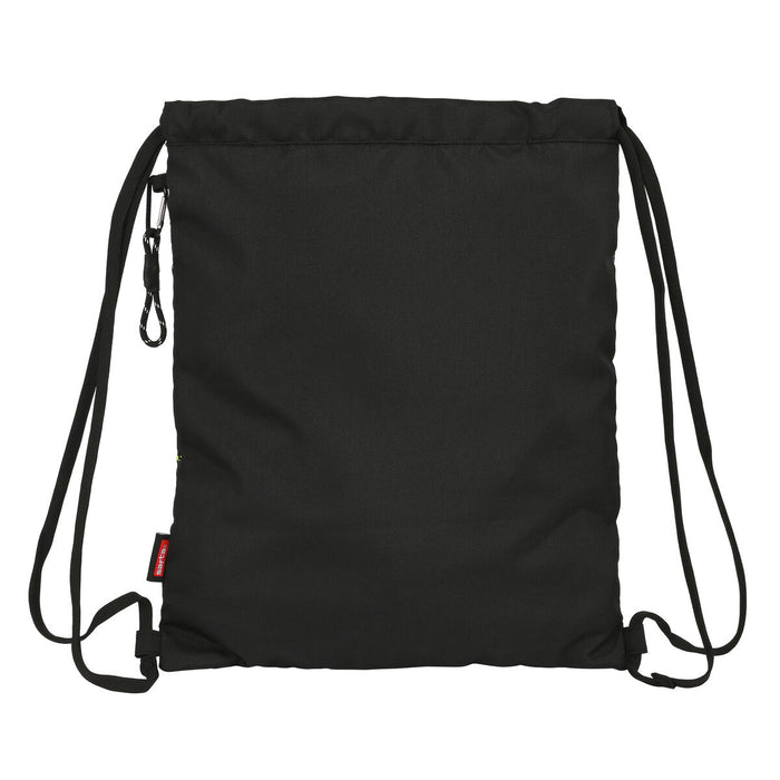 Geantă Rucsac cu Bretele Kelme Jungle Negru Gri Lămâie verde (35 x 40 x 1 cm)