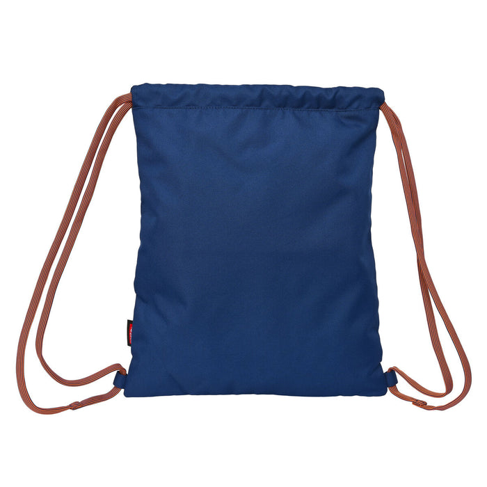 Geantă Rucsac cu Bretele Kelme Navy blue Portocaliu Bleumarin (35 x 40 x 1 cm)