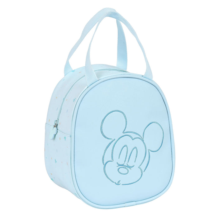Geantă Termoizolantă pentru Gustări Mickey Mouse Clubhouse 19 x 22 x 14 cm Albastru deschis
