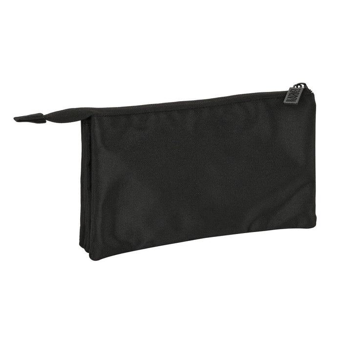 Penar triplu Marvel Negru (22 x 12 x 3 cm)