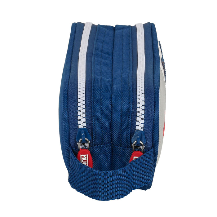 Penar dublu Munich College Gri (21 x 8 x 6 cm)