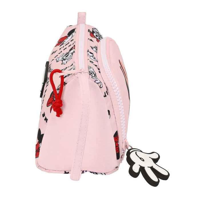 Penar cu Accesorii Minnie Mouse Me time Roz 20 x 11 x 8.5 cm (32 Piese)