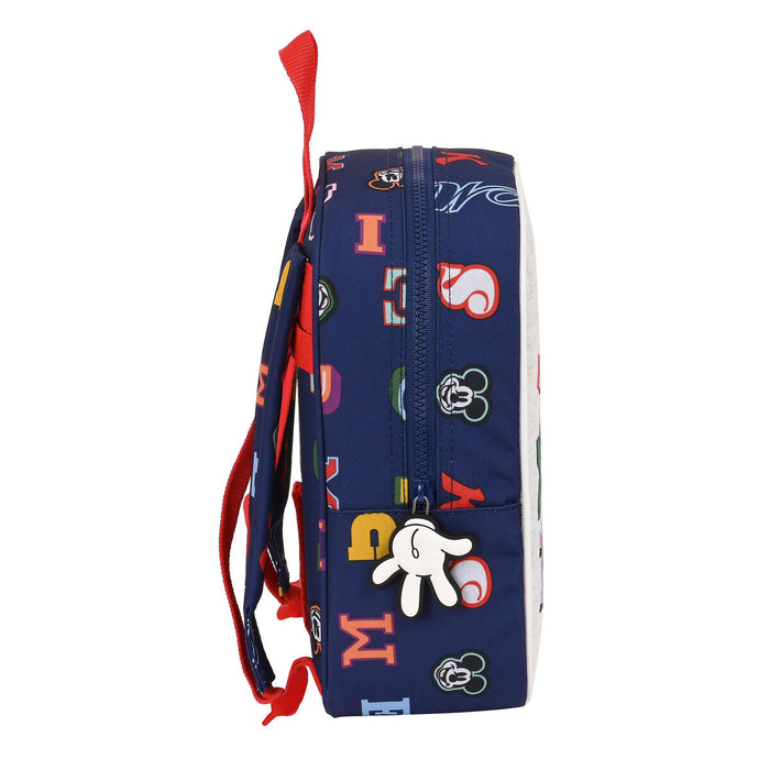 Rucsac pentru Copii Mickey Mouse Clubhouse Only one Bleumarin 22 x 27 x 10 cm