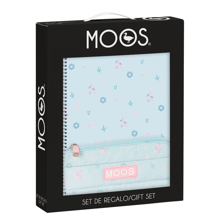 Set școlar Moos Garden A4 3 Piese Turquoise