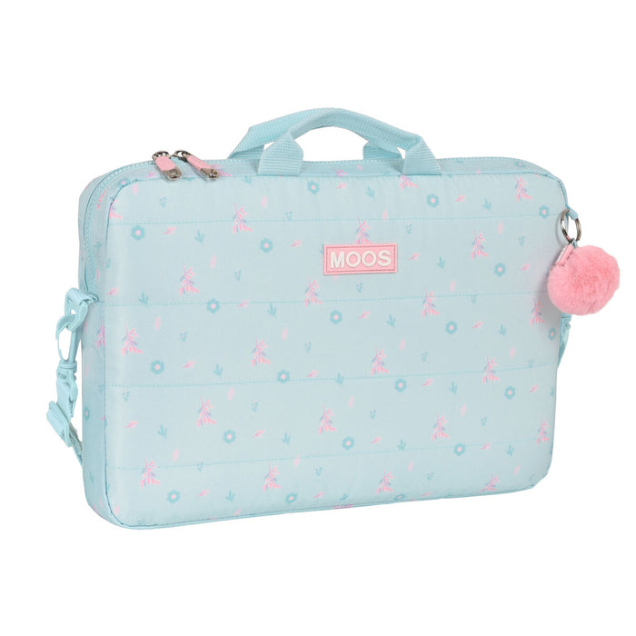 Husă pentru Laptop Moos Garden 15,6'' 40 x 27 x 4 cm Turquoise