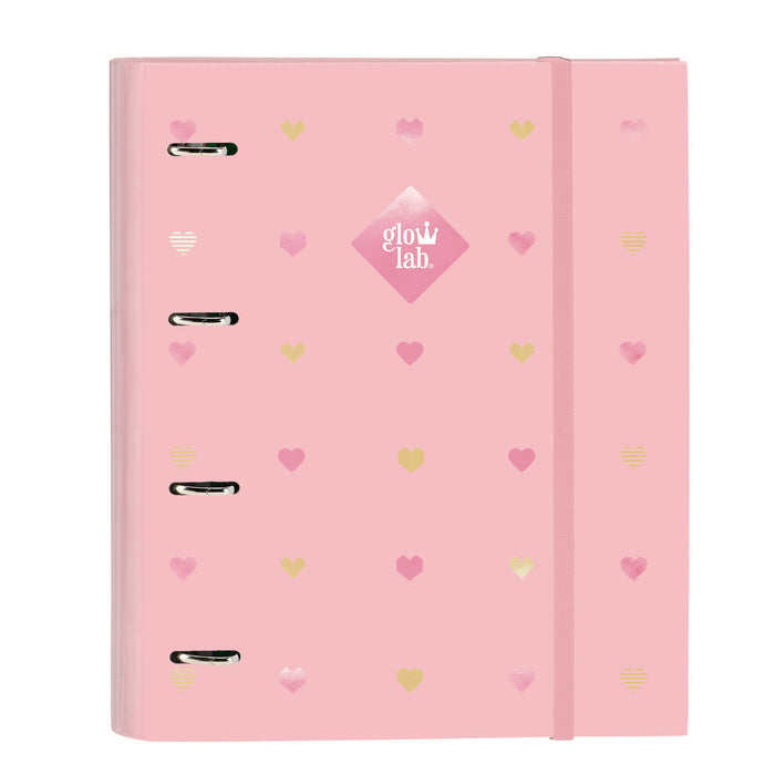 Biblioraft Glow Lab Hearts Roz (27 x 32 x 3.5 cm)