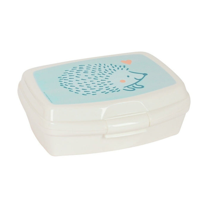 Cutie pentru Sandwich Safta Erizo Turquoise Poliuretan (17 x 6 x 14 cm)