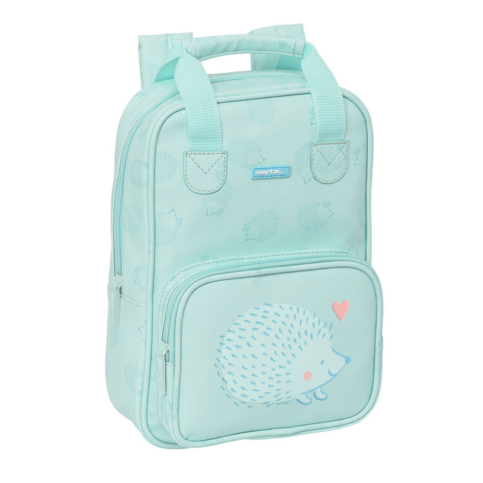 Rucsac pentru Copii Safta Erizo Turquoise 20 x 28 x 8 cm