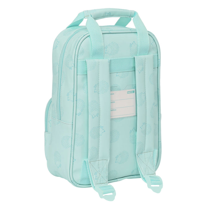 Rucsac pentru Copii Safta Erizo Turquoise 20 x 28 x 8 cm