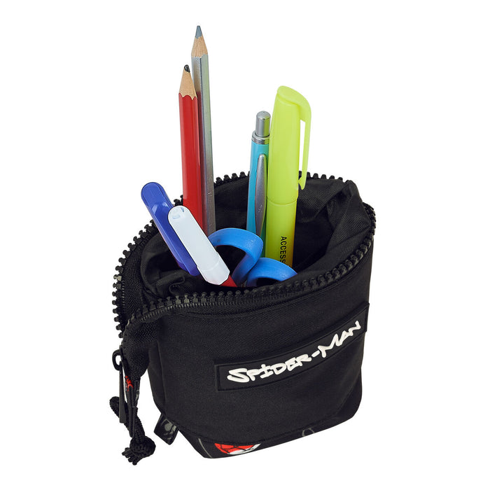 Carcasă Spiderman Hero Negru (8 x 19 x 6 cm)