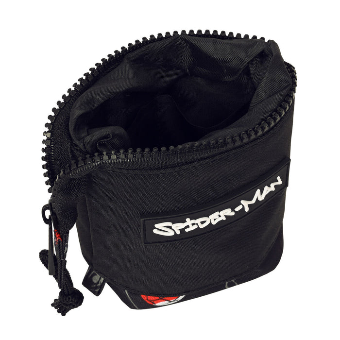 Carcasă Spiderman Hero Negru (8 x 19 x 6 cm)