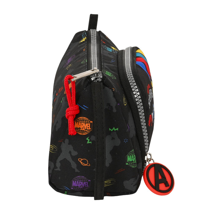 Penar Școlar The Avengers Super heroes Negru 20 x 11 x 8.5 cm