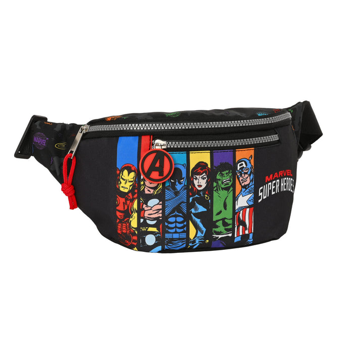 Borsetă The Avengers Super heroes Negru 23 x 12 x 9 cm