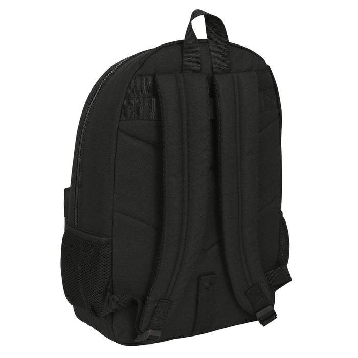 Ghiozdan Kappa Black and pink Negru (30 x 46 x 14 cm)