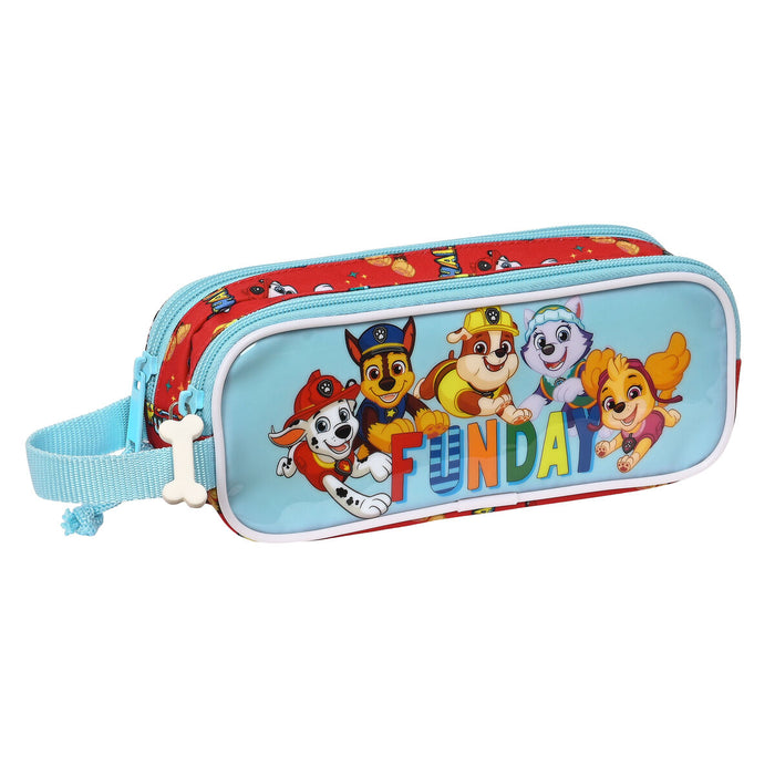 Penar dublu The Paw Patrol Funday Roșu Albastru deschis (21 x 8 x 6 cm)