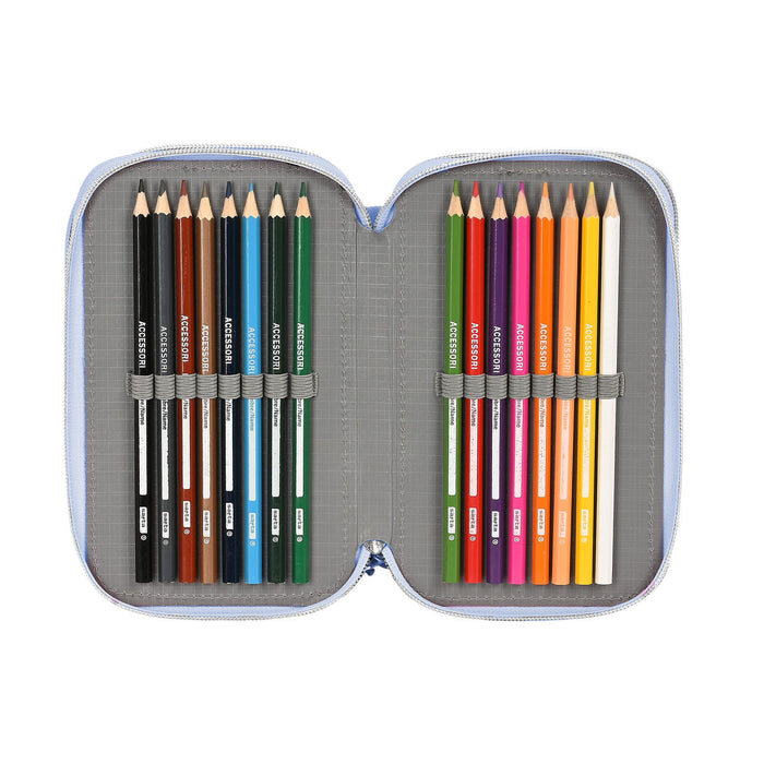 Penar Triplu Frozen Believe 12.5 x 19.5 x 5.5 cm Liliachiu (36 Piese)