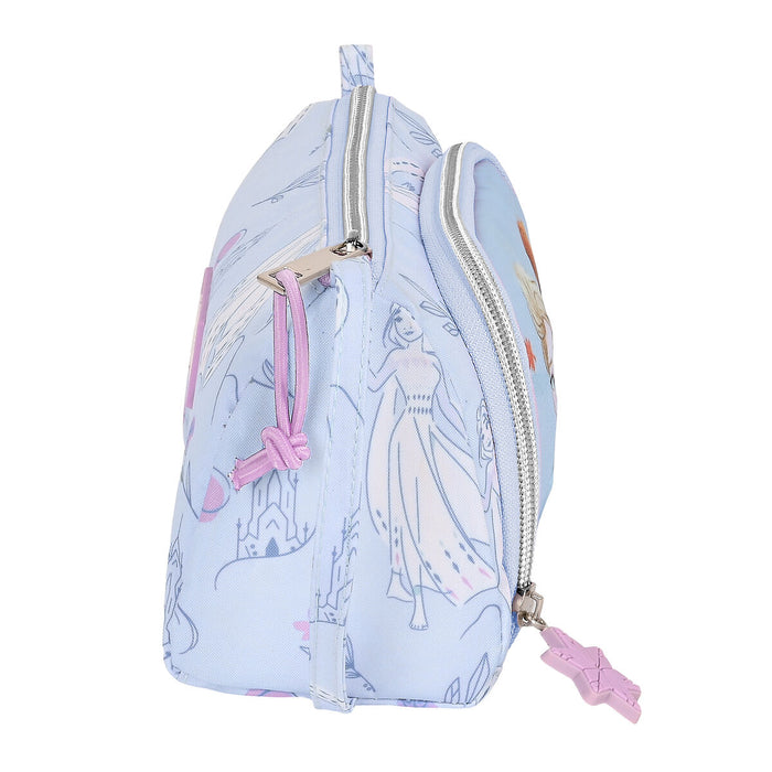Penar cu Accesorii Frozen Believe Liliachiu 20 x 11 x 8.5 cm (32 Piese)