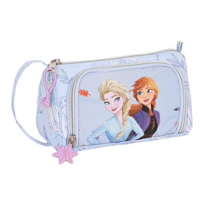 Penar cu Accesorii Frozen Believe Liliachiu 20 x 11 x 8.5 cm (32 Piese)