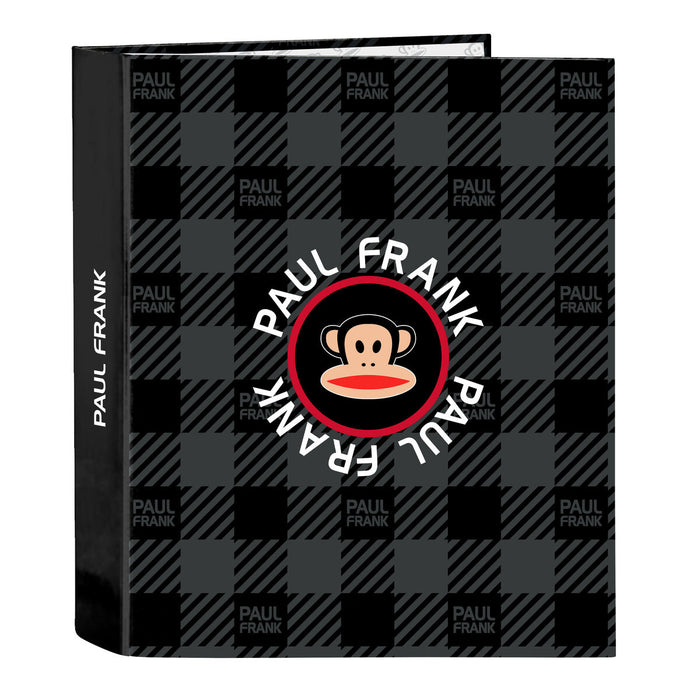 Biblioraft Paul Frank Campers Negru A4 (27 x 33 x 6 cm)