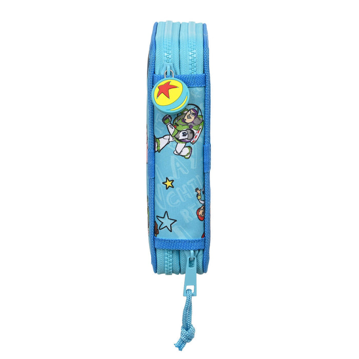 Penar cu Accesorii Toy Story Ready to play Albastru 12.5 x 19.5 x 4 cm (28 Piese)