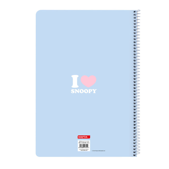 Notebook Snoopy Imagine Albastru A4 80 Frunze