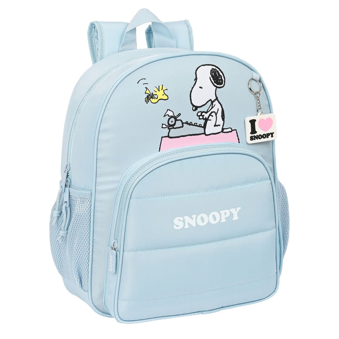 Ghiozdan Snoopy Imagine Albastru 32 X 38 X 12 cm