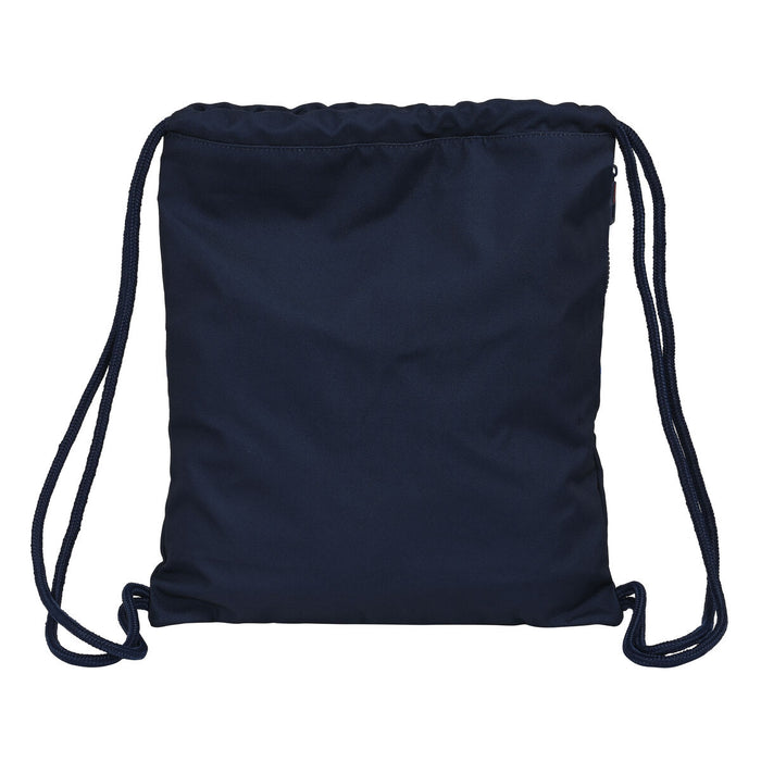 Geantă Rucsac cu Bretele F.C. Barcelona Bleumarin 35 x 40 x 1 cm