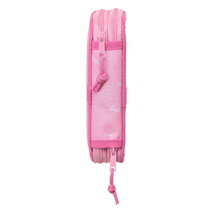 Penar cu Accesorii Barbie Girl Roz 12.5 x 19.5 x 4 cm (28 Piese)