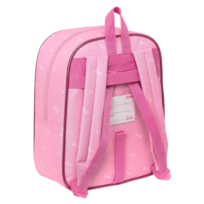 Rucsac pentru Copii Barbie Girl Roz 22 x 27 x 10 cm