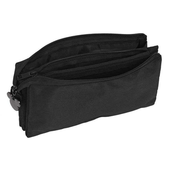 Penar triplu Mickey Mouse Clubhouse Negru (22 x 12 x 3 cm)