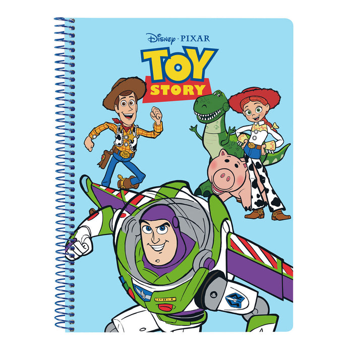 Notebook Toy Story Ready to play Albastru deschis 80 Frunze A5