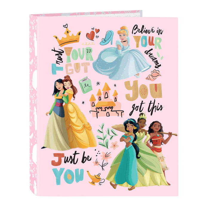 Biblioraft Disney Princess Magical Bej Roz A4 26.5 x 33 x 4 cm