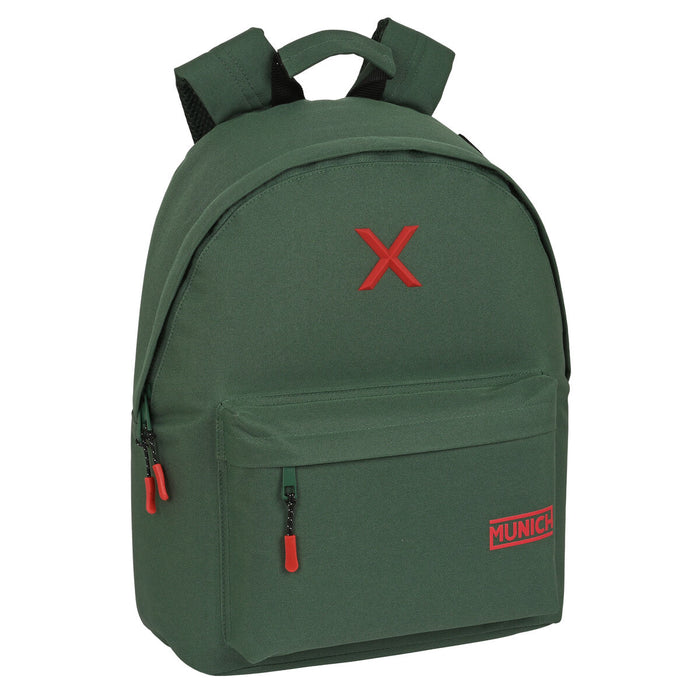 Rucsac pentru Laptop Munich munich basicos 31 x 41 x 16 cm Verde