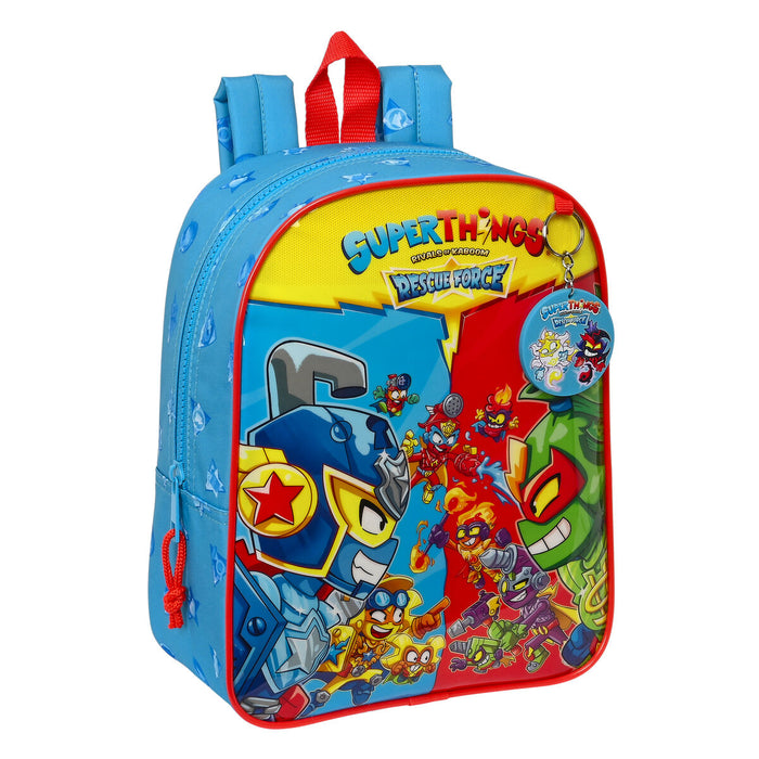 Ghiozdan SuperThings Rescue force Albastru 22 x 27 x 10 cm