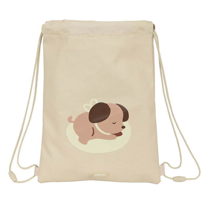 Geantă Rucsac cu Bretele Safta Puppy Bej